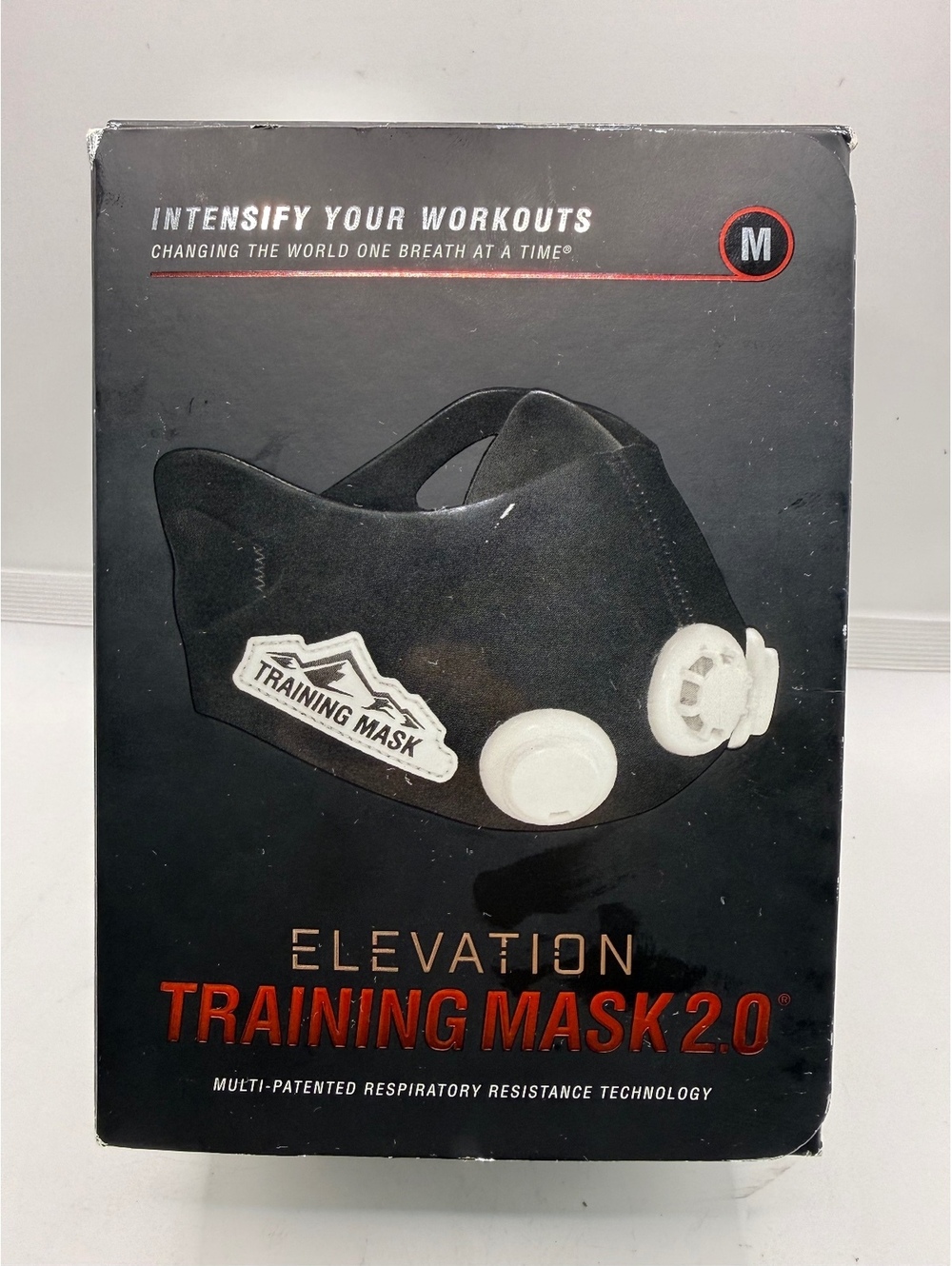 Elevation Training Mask 2.0 Size Medium M Breathing Resistance Workout Open Box